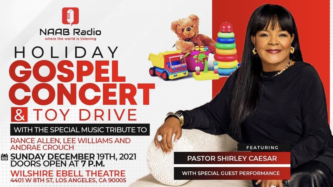 Gospel Concert & Fundraiser with Pastor Shirley Caesar